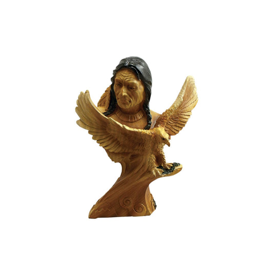 Lipco Figurine, Brown, Rustic