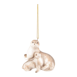 C&F Home Hanging Ornament, 5x3, Cream
