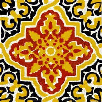 2x2 36 pcs Covelo Talavera Mexican Tile