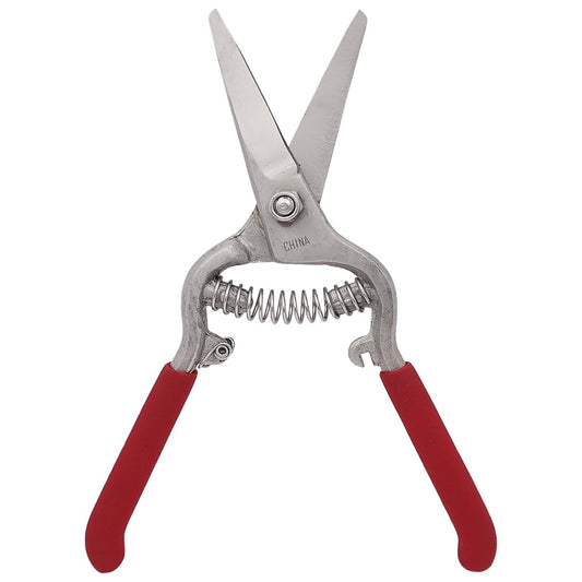 Zenport Z280 Needlenose Shear, Grape, 8-Inch Heavy Duty Forged Steel Curved Blade