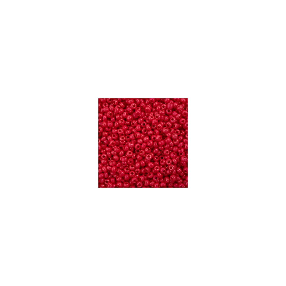 John Bead Craft Bead, 11/0, Red