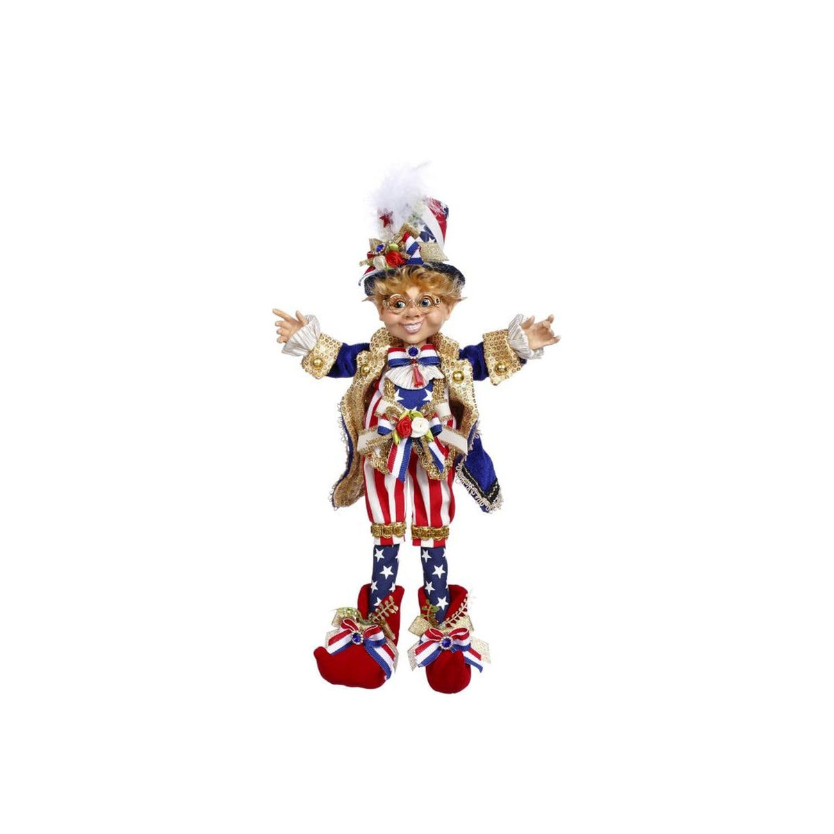 Mark Roberts Flag Bearer Elfin Small 14.5"