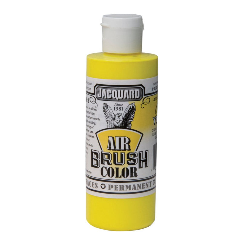 Jacquard Airbrush Color 4Oz Fluorescent Yellow