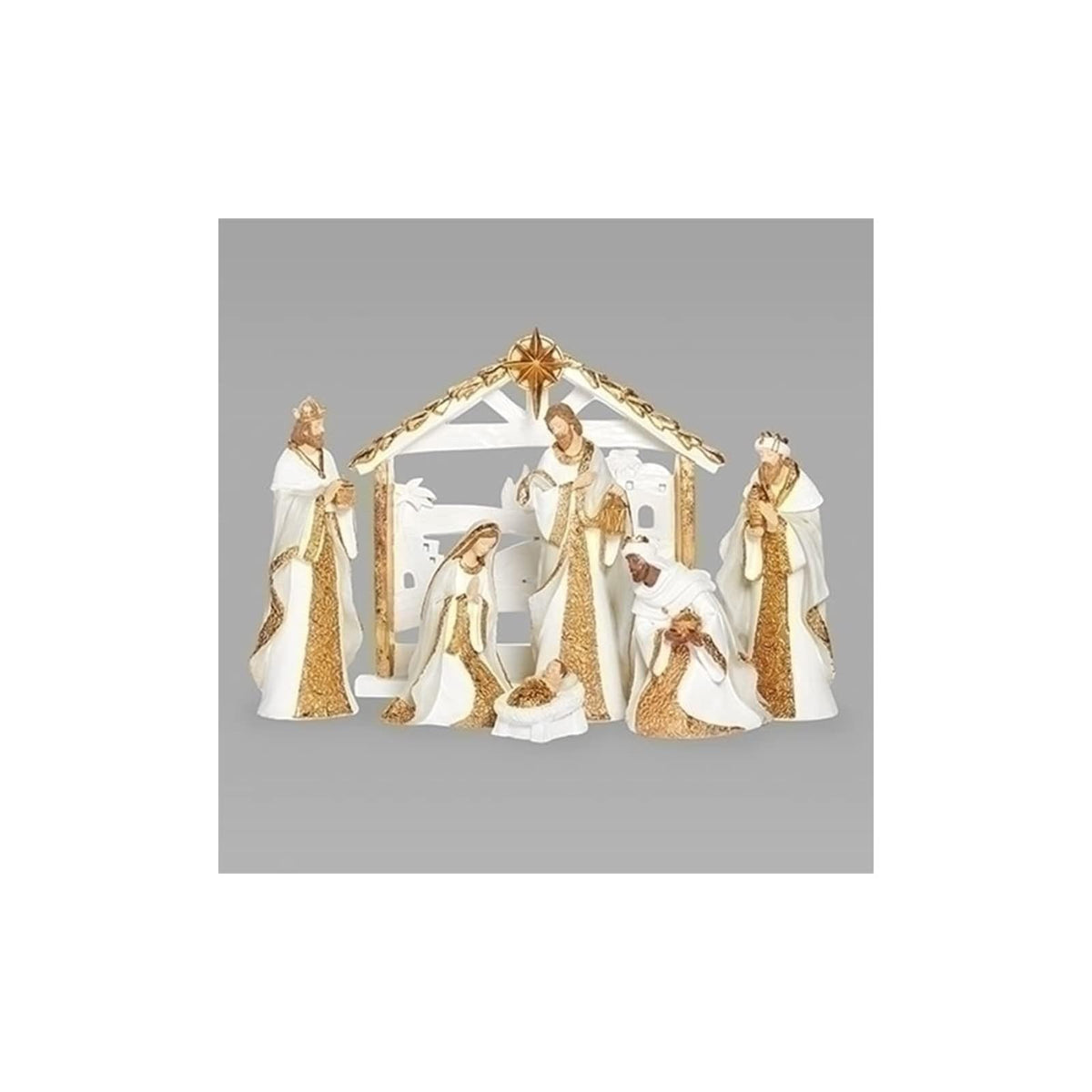 Roman Figurine, 11 inches, White