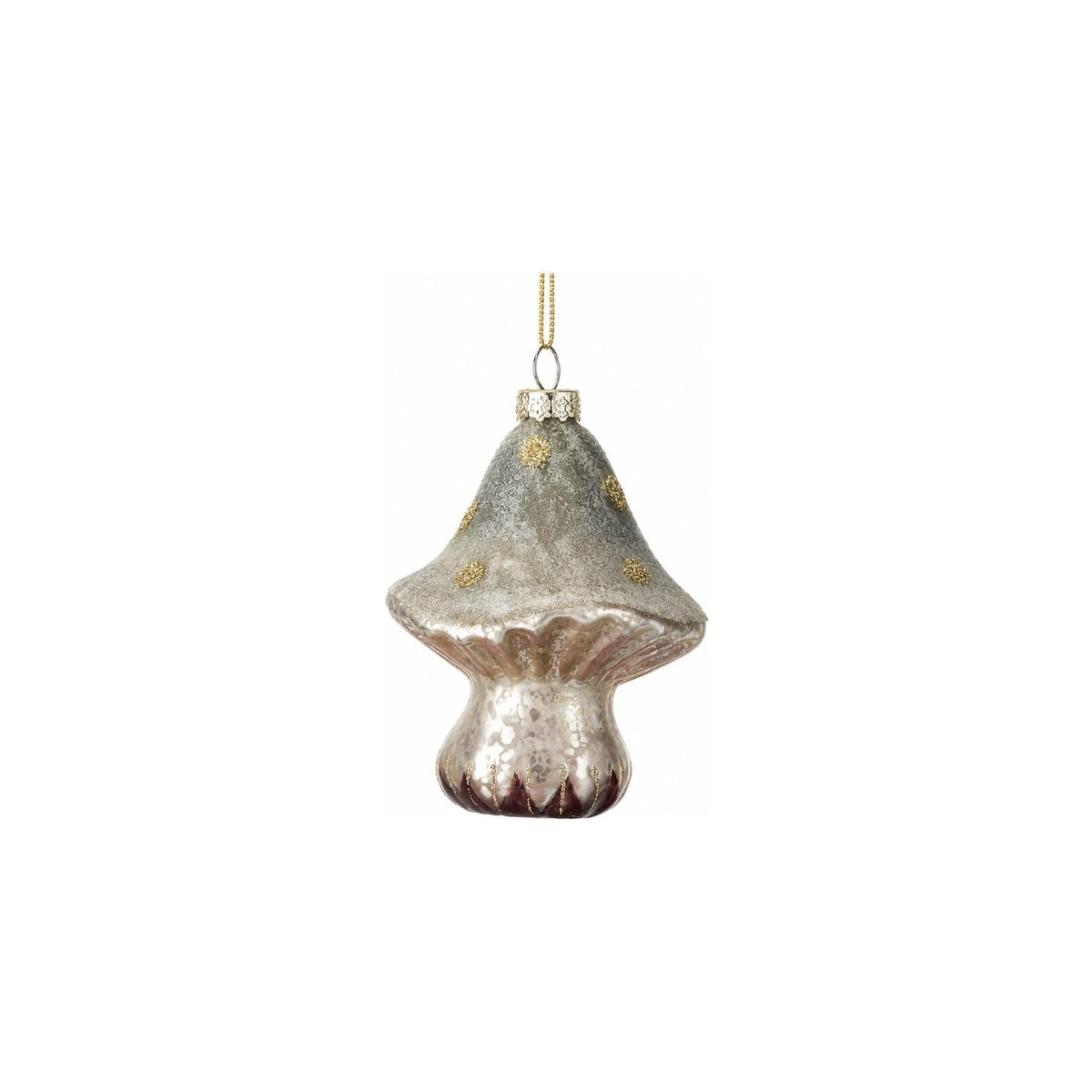 Regency International Hanging Ornament, 5-Inch, Natural Frost