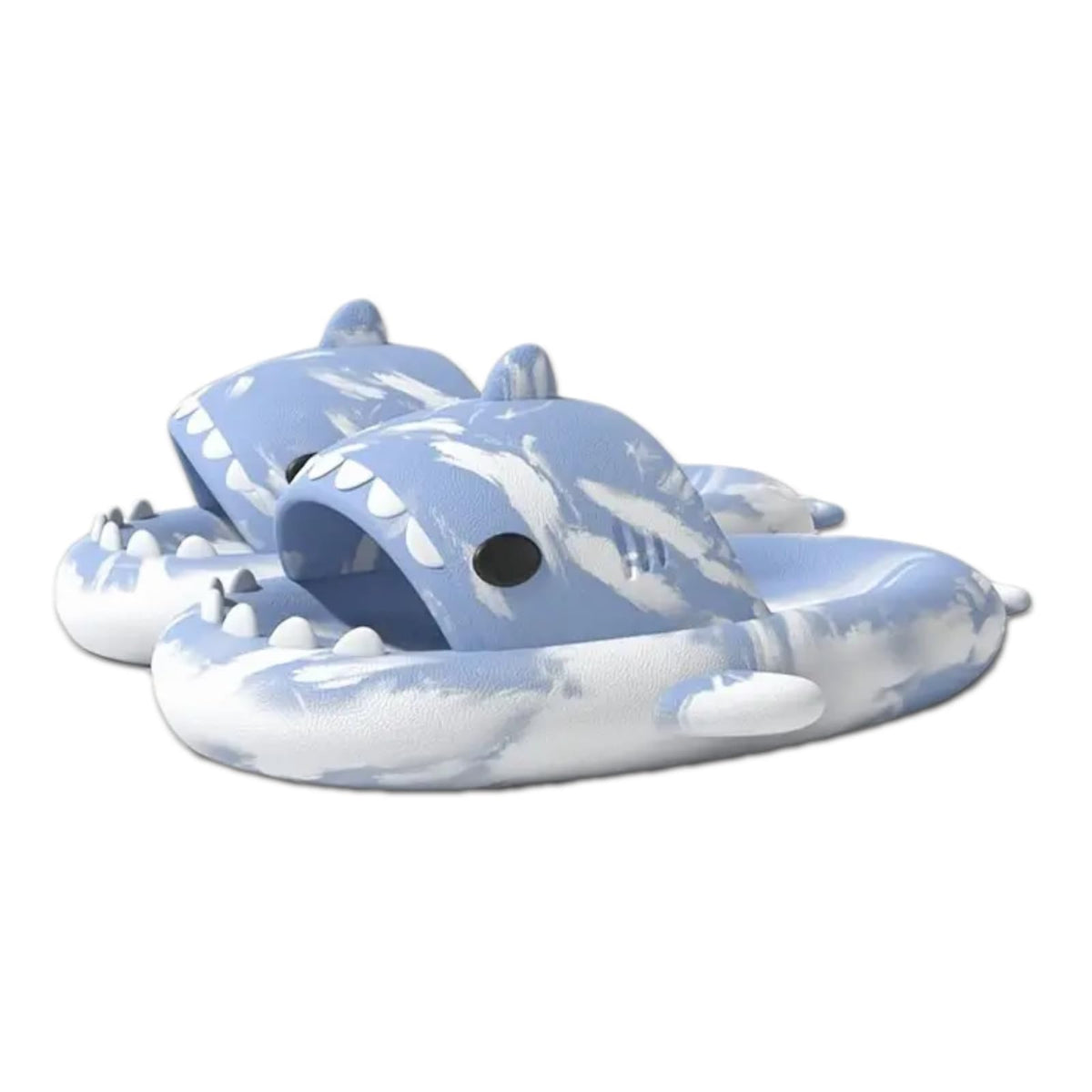 allgala Sandal, 5.5-6.5 Women/4-5 Men, Camo Blue White