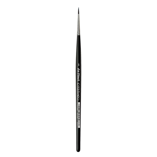 Gregory Daniels Fine Arts da Vinci Watercolor Series 5598 Casaneo Paint Brush, Round New Wave Synthetics, Size 1