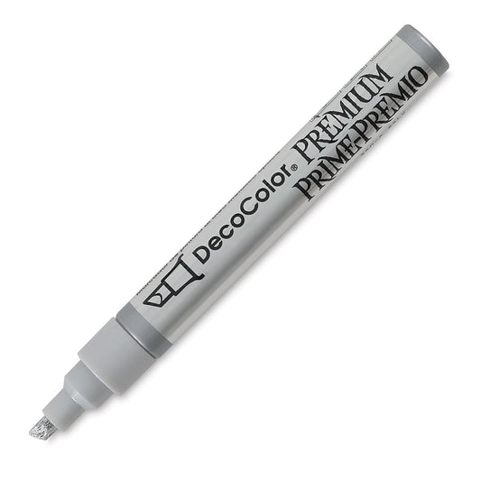 Marvy Uchida Decocolor Premium Markers Chisel Point Silver