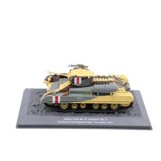 Motor City Classics Infantry Tank MK.III 'Valentine MK.II 8th Royal Tank Regimentl Libya November 1941 (1:43 Scale)