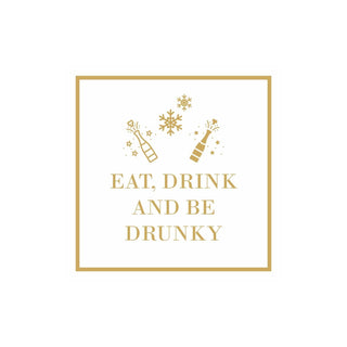Paperproducts Design Disposable Napkin, 5" x 5", Gold