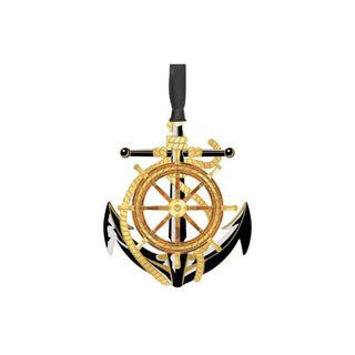 ChemArt Hanging Ornament, Gold