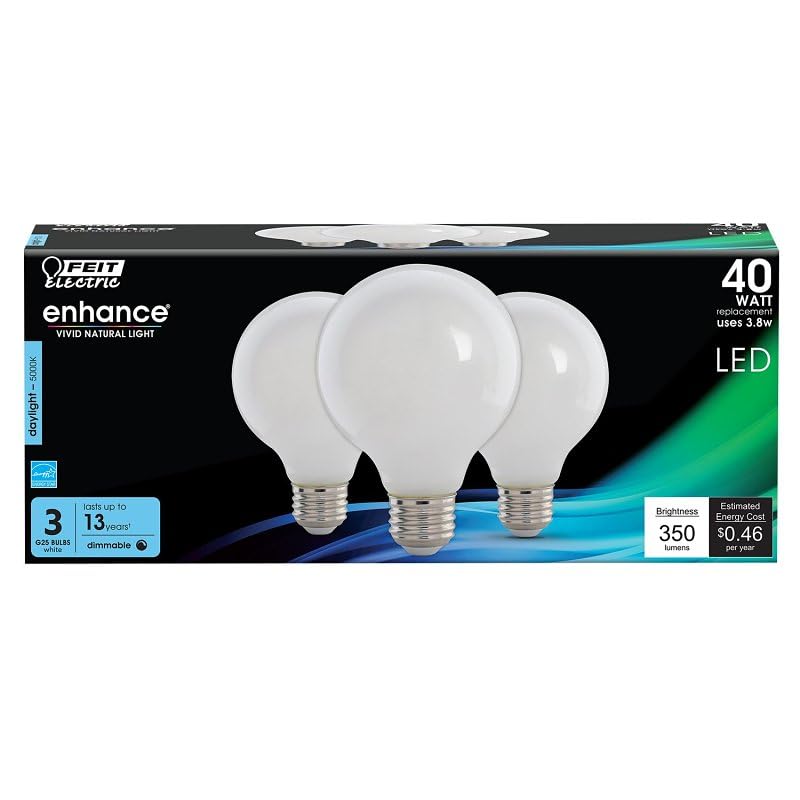 Feit Electric Light Bulb, One Size, No Color