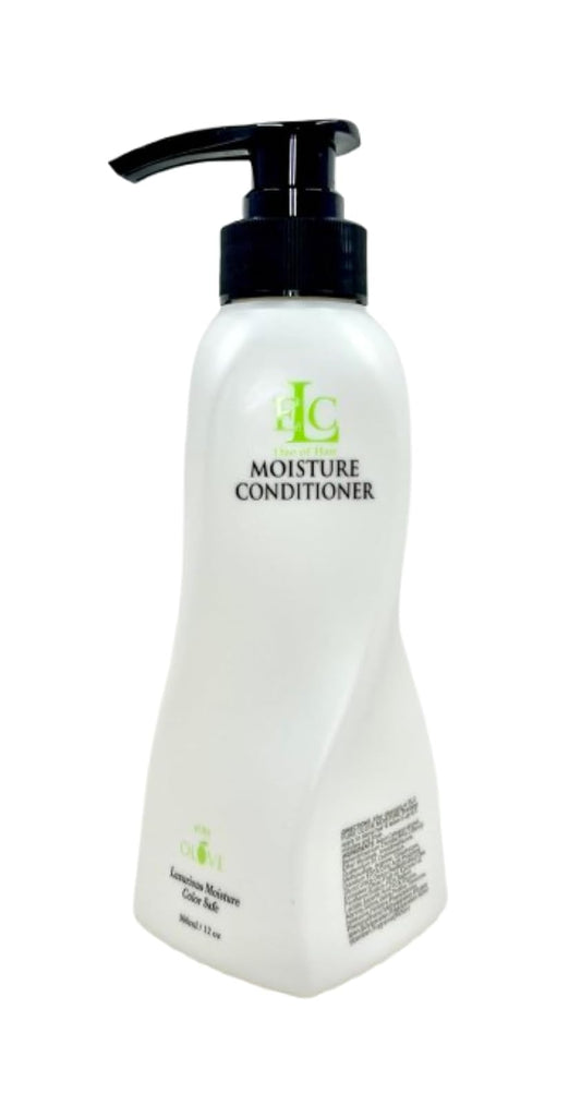 ELC Dao of Hair Pure Olove Moisturizing Conditioner - (12 oz) Moisture Rich Natural Botanicals & Organic Oils Nourish, Repair, Strengthen, Rehydrate Dry Hair