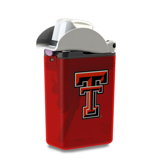 FUNTOPS Reusable Water Bottle | Officially Licensed NCAA Sports Bottle |BPA Free | Dishwasher Safe | Texas Tech | Raider Red Officially Licensed NCAA - 8oz