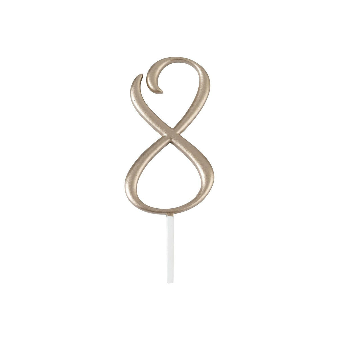 Lillian Rose Cake Topper, 3.5", Gold