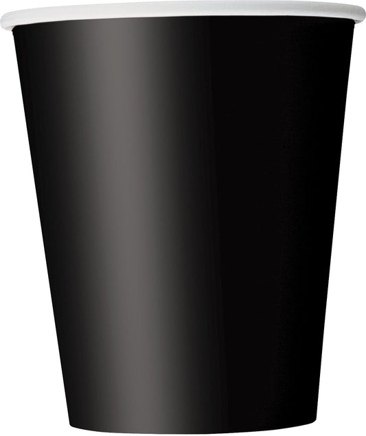 Unique Industries Unique Tableware, 8ct, Black