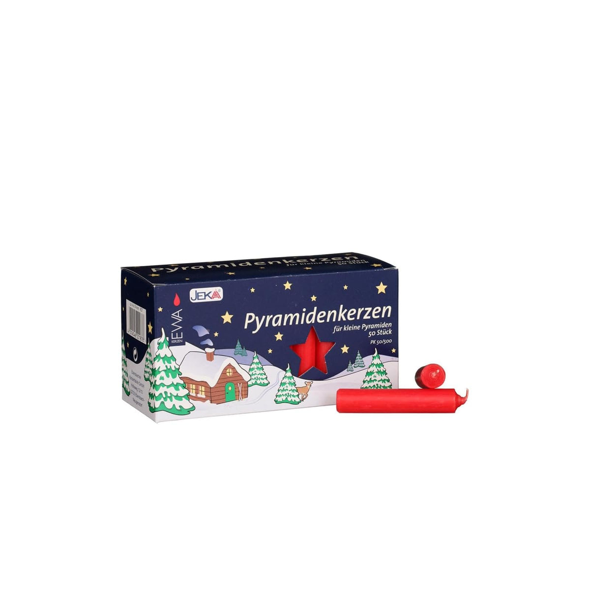 Alexander Taron Candle, Medium, Red