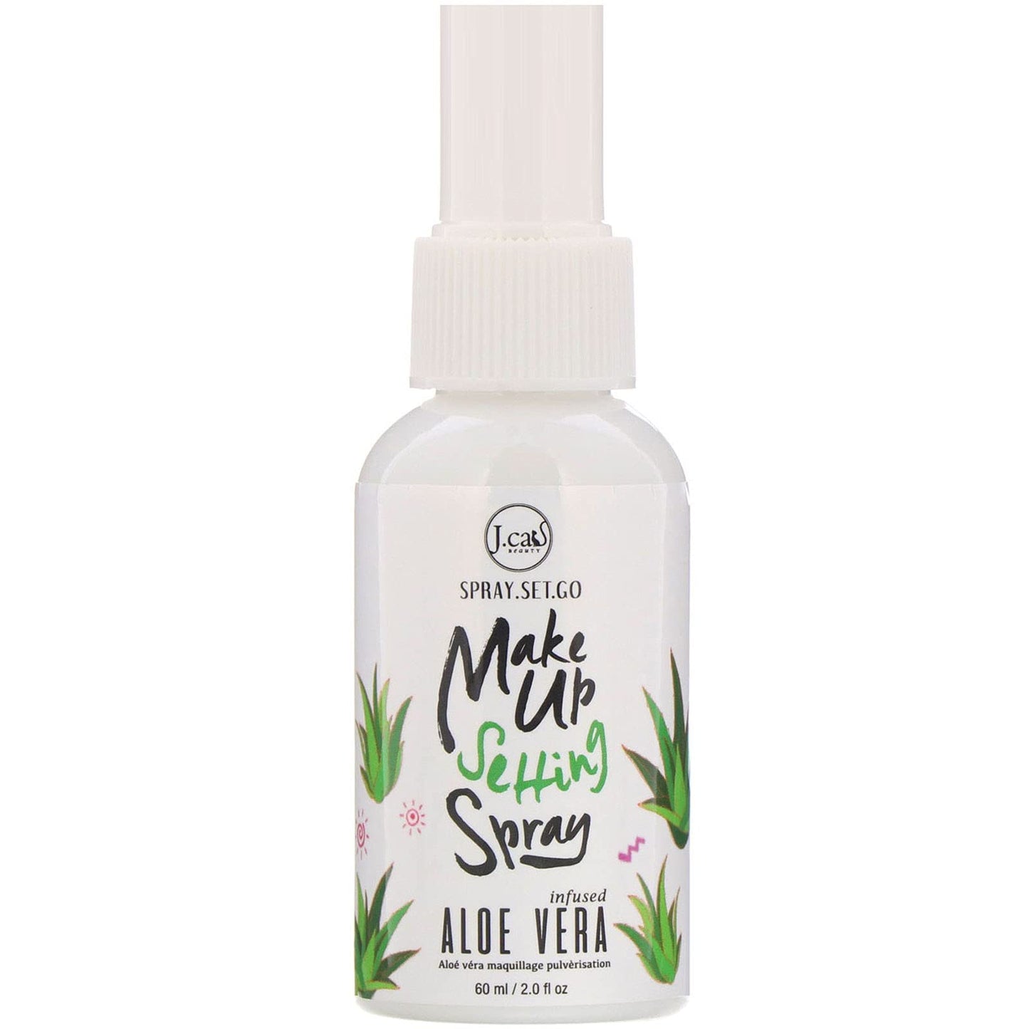 J.CAT BEAUTY Spray, Set, Go Setting Spray - Aloe Vera