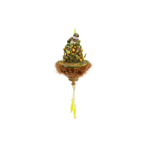 Kurt S. Adler Hanging Ornament, 10.25-inch, Green