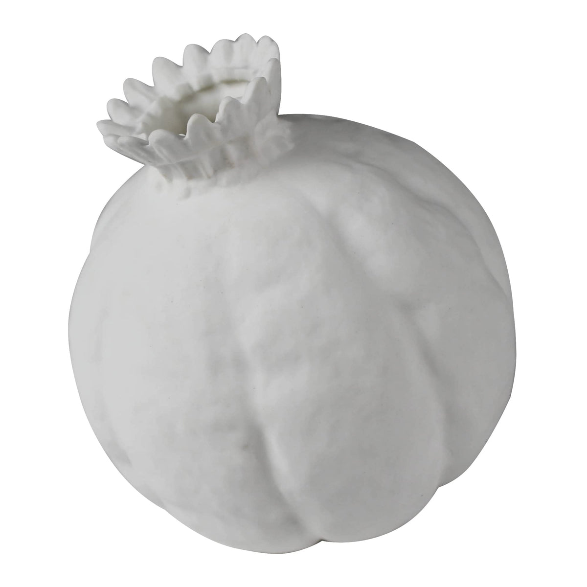 HomArt Vase, 4-inch, White