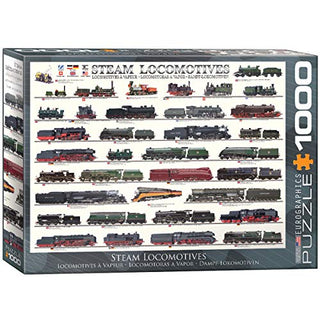 EuroGraphics Steam Locomotives 100-Piece