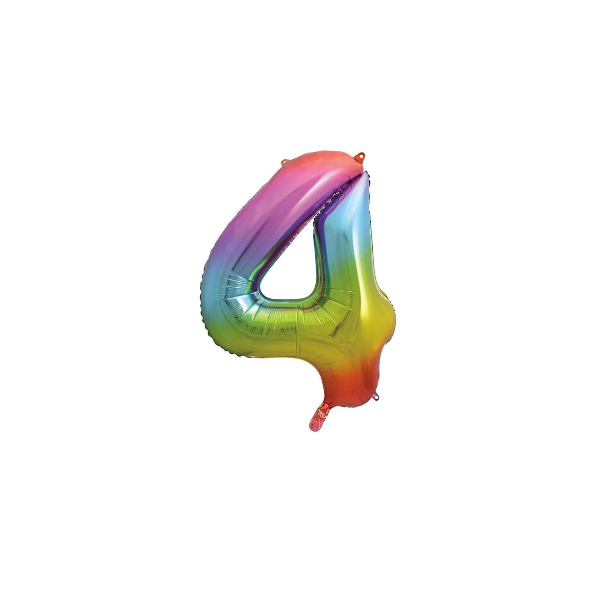 Unique Balloon, 34 inches, Rainbow