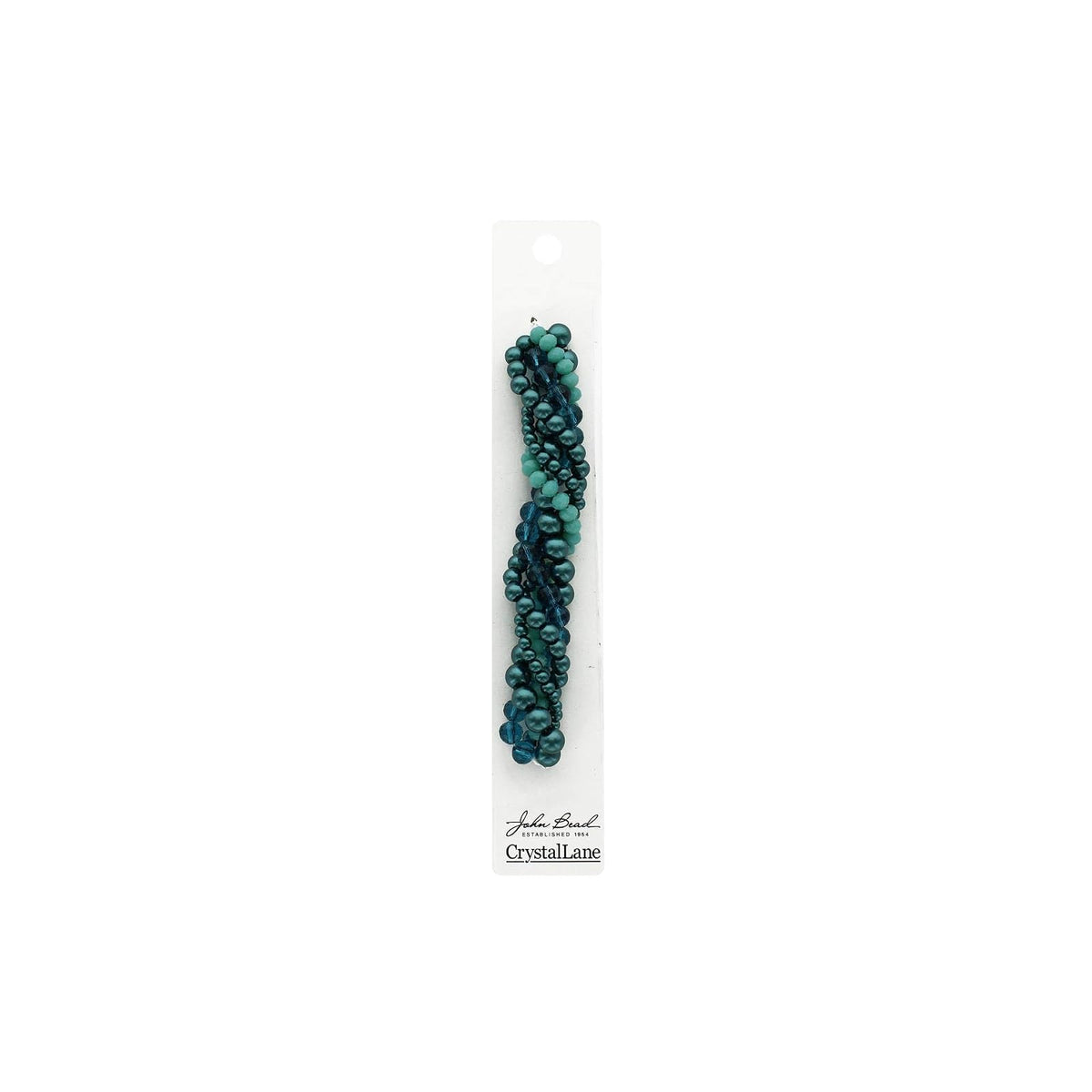 John Bead Craft Bead, Small, Calla Lily Green