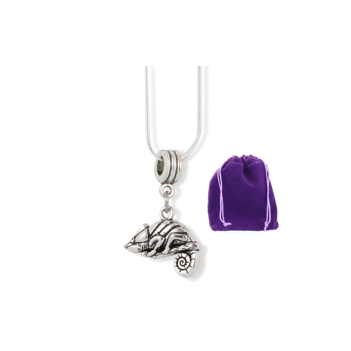 Dave The Bunny Necklace, Silver, Chain,Charm