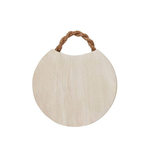 Mud Pie Cutting Board, 12" dia, Round