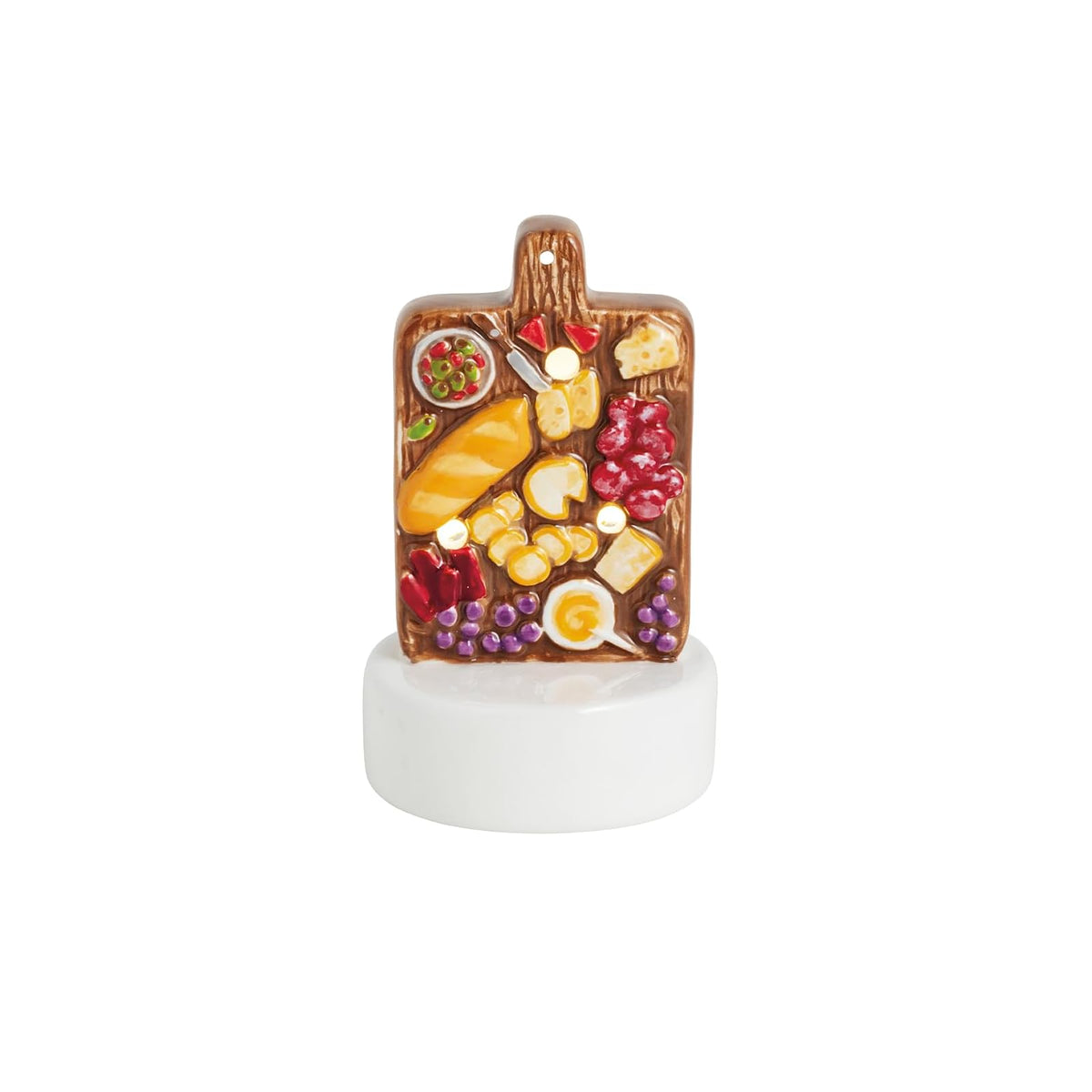 Mud Pie Figurine, 3 3/4" x 2 1/2" dia, Brown