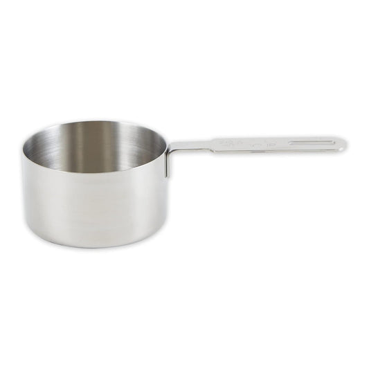 RSVP International Endurance 18/8 Stainless Steel Dry Measuring Cup, 1-Cup