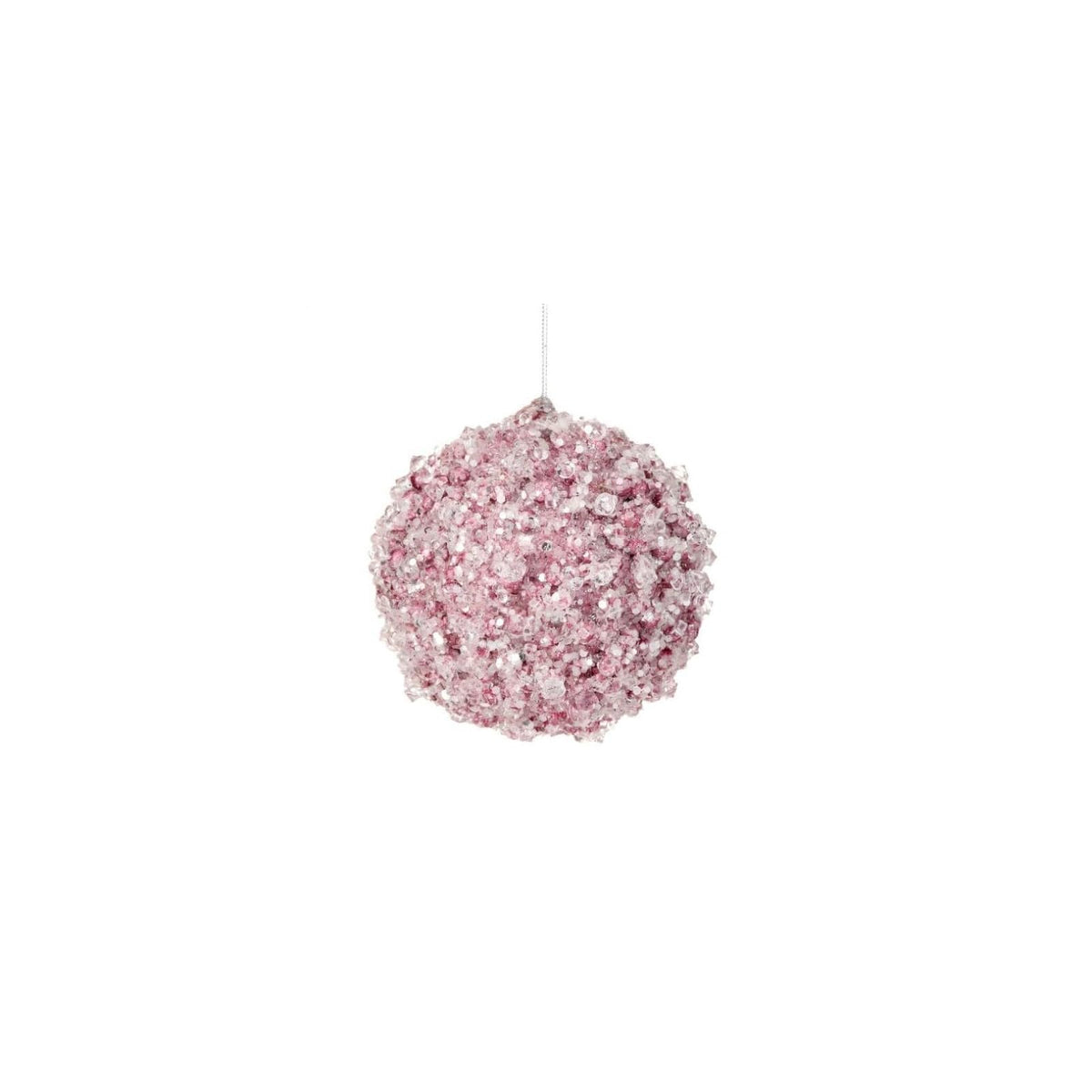 Regency International Hanging Ornament, 5-Inch, Soft Pink