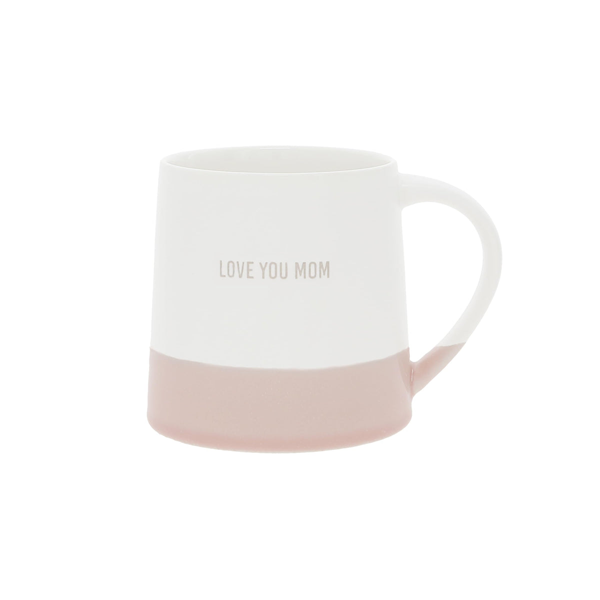 Pavilion Gift Company Drinking Cup, 17 Ounces, White, Pink