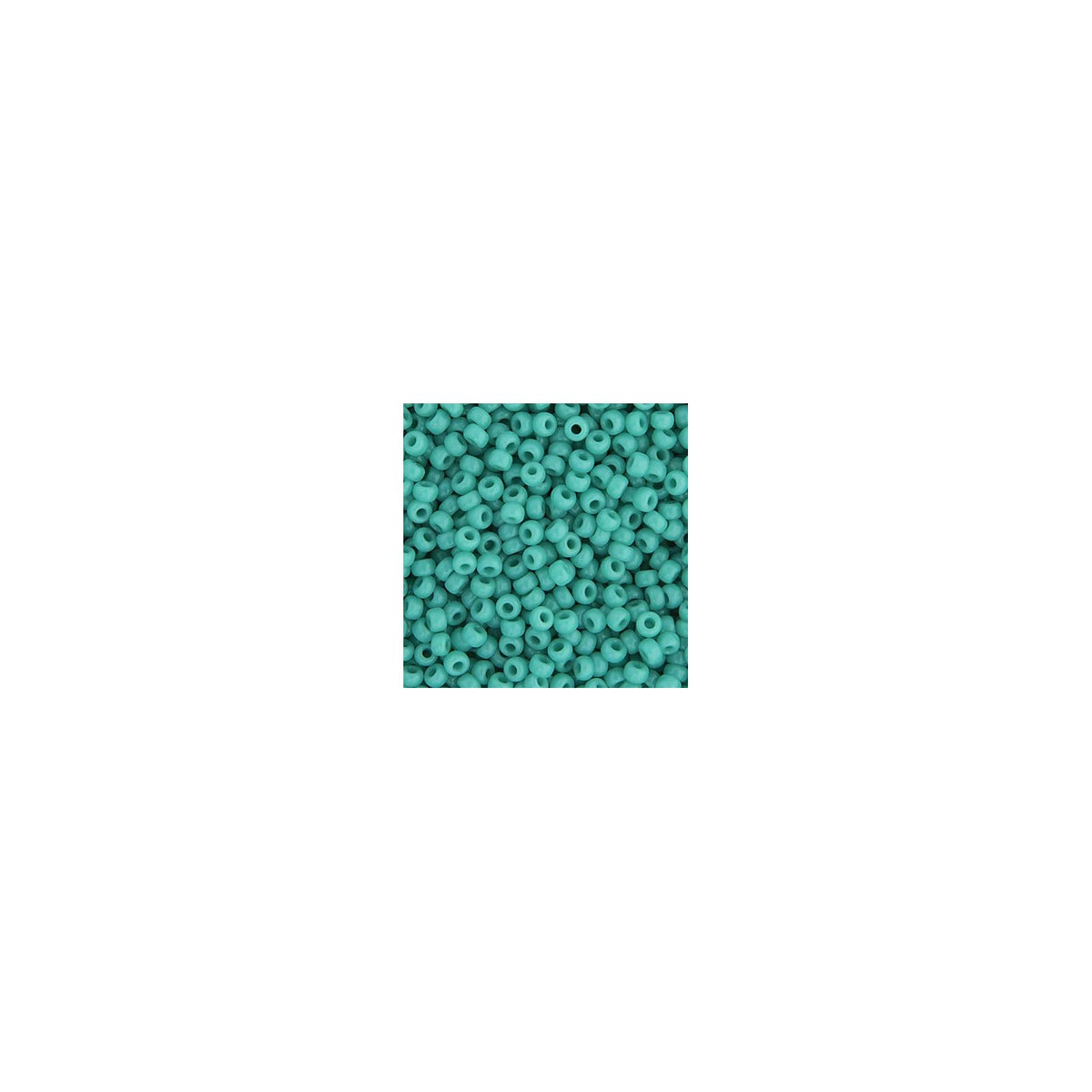 John Bead Craft Bead, 8/0, Turquoise Green