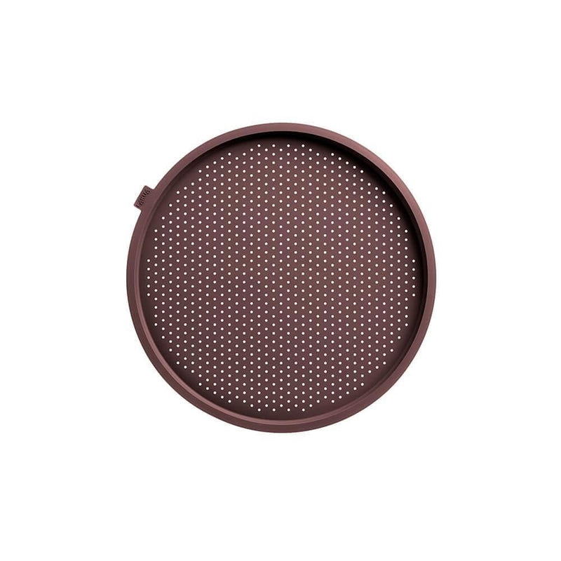 Lekue Perforated Pizza Mat, 14", Brown