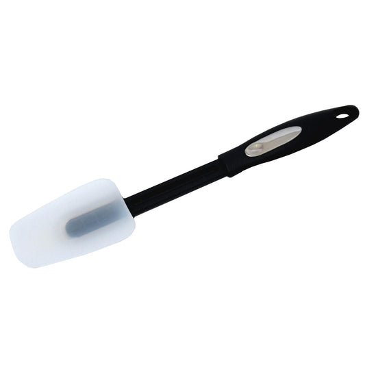 Chef Craft Select Silicone Spoon Spatula, 12.75 inch, Black