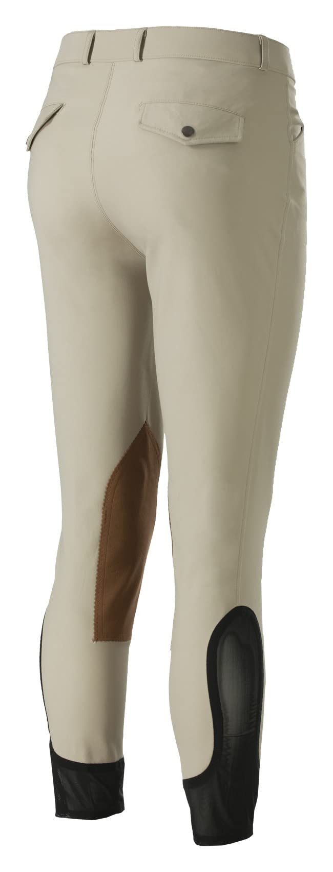 Equinavia Erik Mens Traditional Knee Patch Show Breeches | Horse Riding Pants - Tan - 28