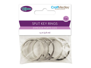 Craft Medley Jewelry Finding, 1.5", Silver