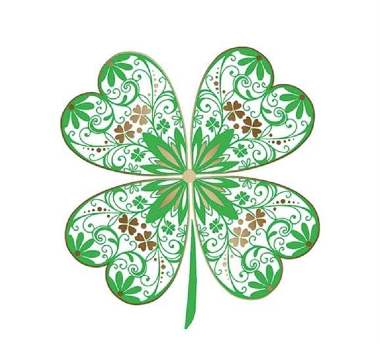 Design Design 100-79749 General Intricate Shamrock Easter Card