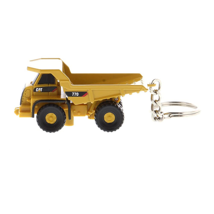 DM DIECAST MASTERS Cat Micro 770 Off-Highway Truck Keychain