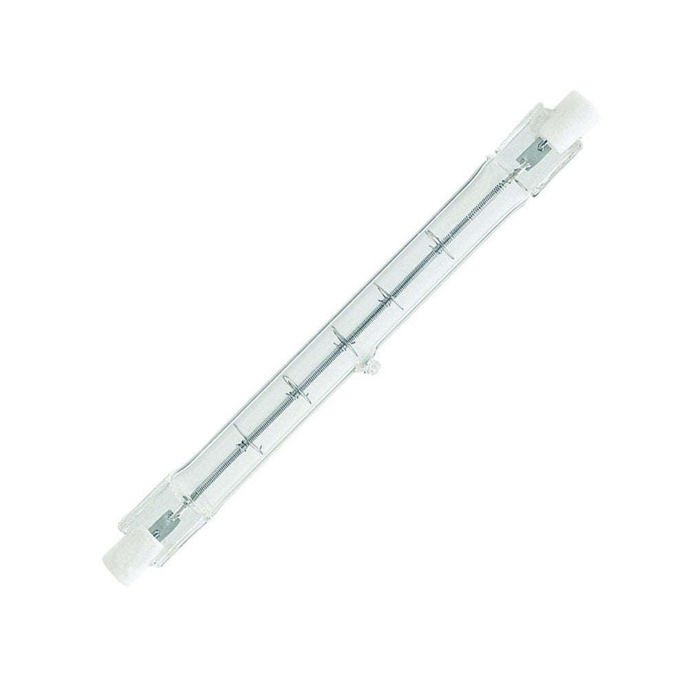 Feit Electric 300 Watt Warm White T3 Dimmable Rough Service Halogen Light Bulb 2 Pack (BPQ300T3/CL/RS/2/CAN)