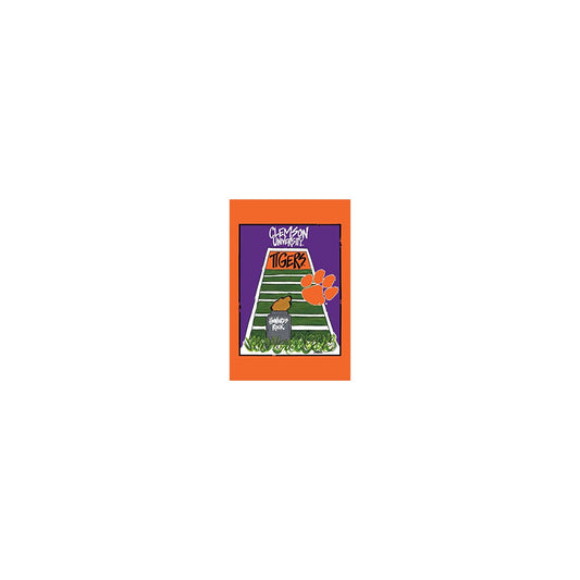 Magnolia Lane Banner, 18" by 12", Clemson Campus