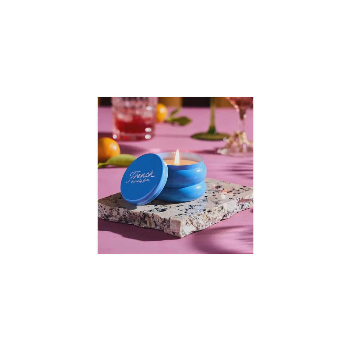 Rewined Candle, 3.5 oz, Blue