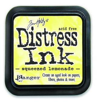 Ranger Tim Holtz Distress Ink Pad, Squeezed Lemonade, Yellow
