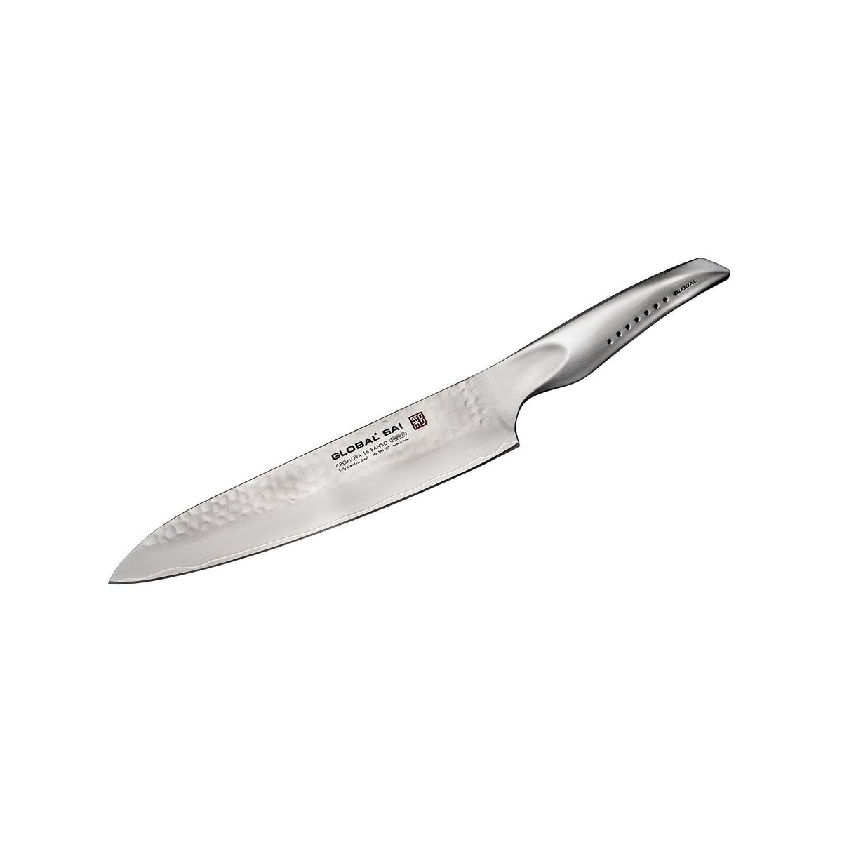 Global Kitchen Knife, 8", Silver