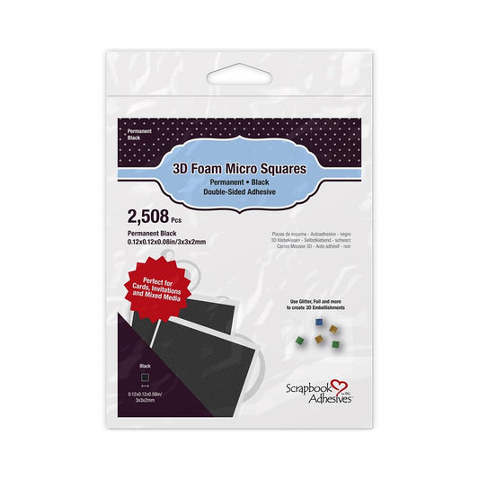 Scrapbook Adhesives by 3L 3D Foam Squares Micro