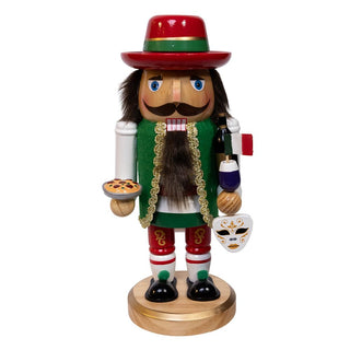 Kurt S. Adler Figurine, 10.25", Green & Red