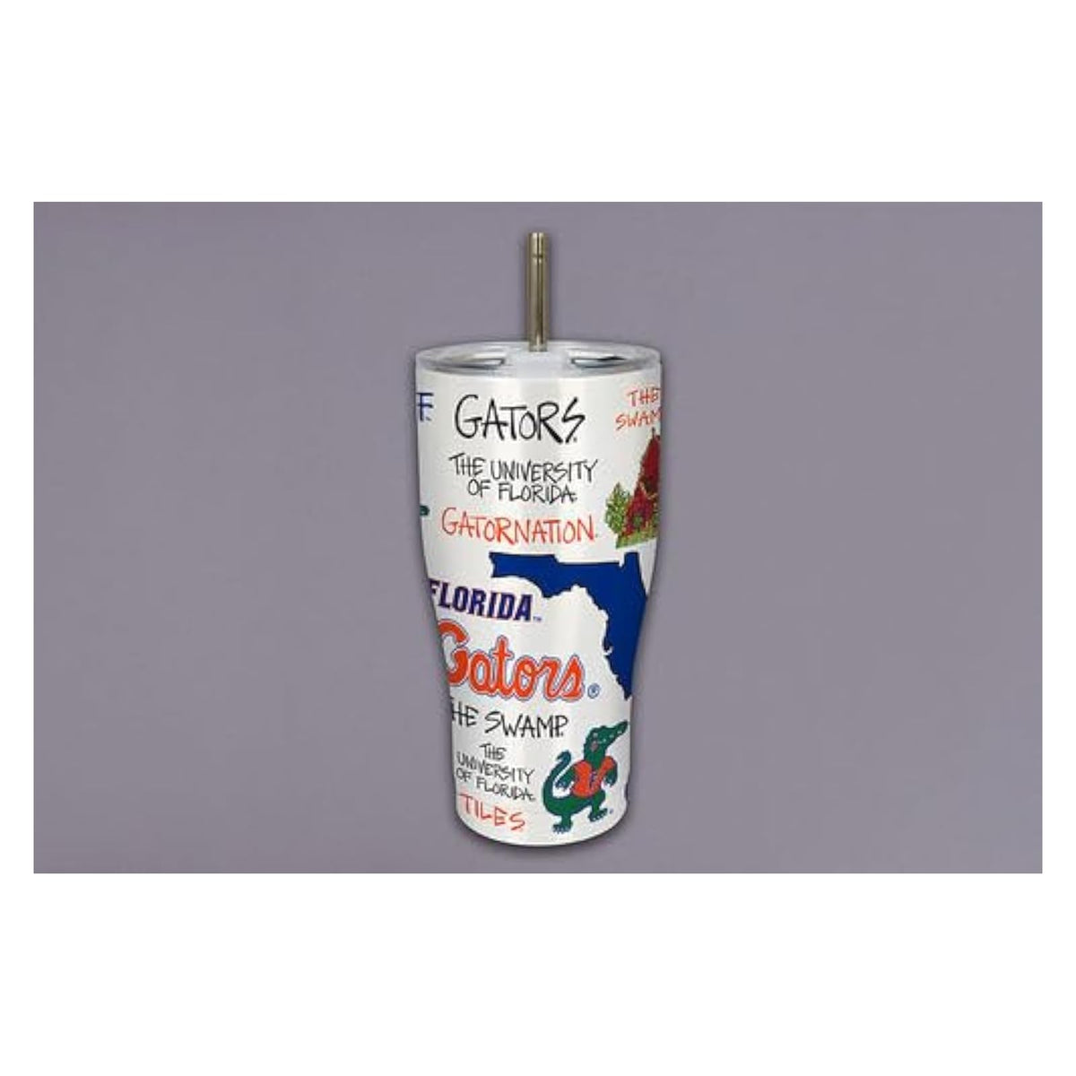 Magnolia Lane Drinking Cup, 24 Ounces, Multicolor