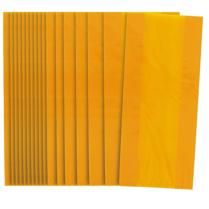 Unique Industries Orange Cellophane Bags, 30ct