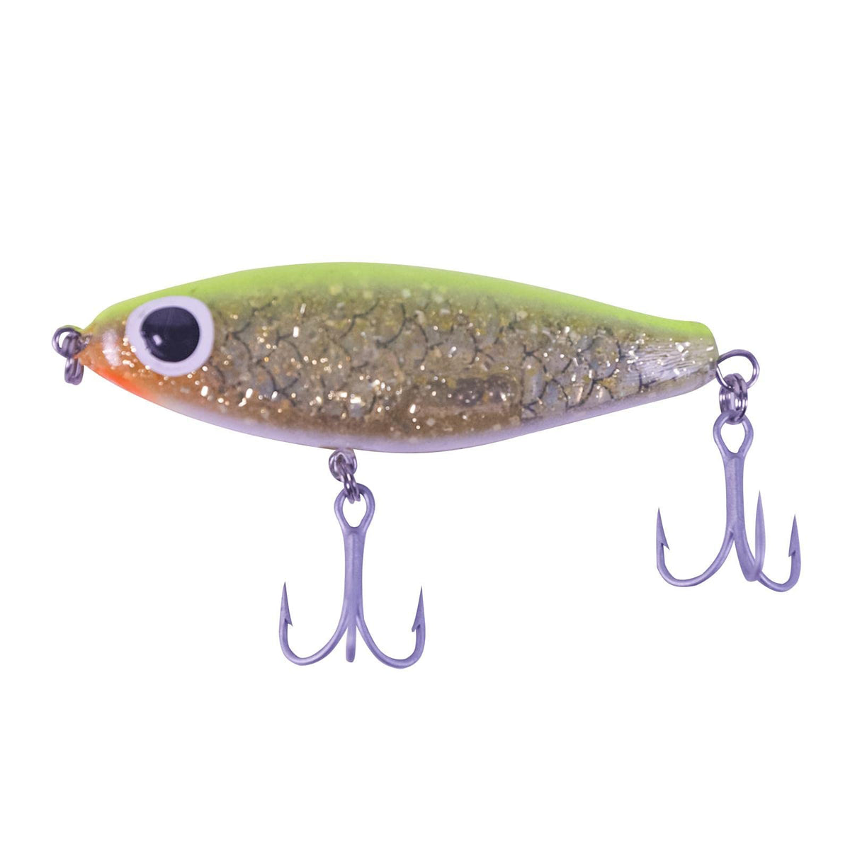 Paul Brown's Fishing Hook, 2 5/8-Inch, 3/8 oz, Chartreuse Gold